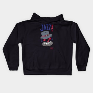 Jazz day Kids Hoodie